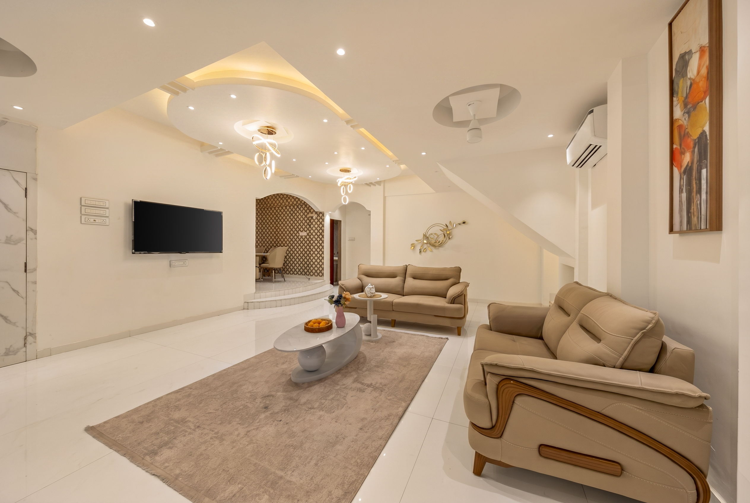 Luxury interior amenities at Vanilla Estate Lonavala